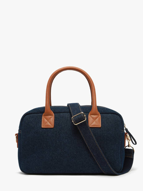 Cross Body Tas Denim Brut Paul marius Blauw denim brut DANDSDEB ander zicht 3